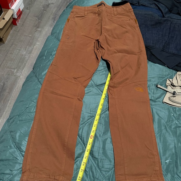 The north face orange/brown pants - Picture 2 of 5